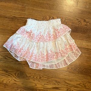 Love Shack Fancy Floral Skirt